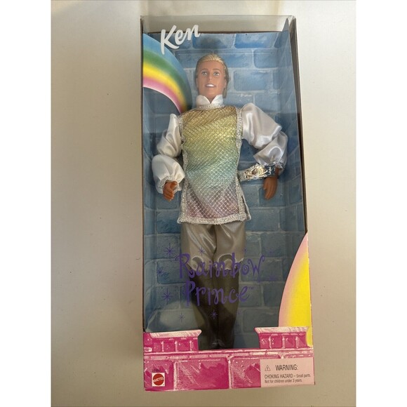 1999 Mattel Rainbow Prince Ken Doll #26359 NIB - Picture 2 of 5